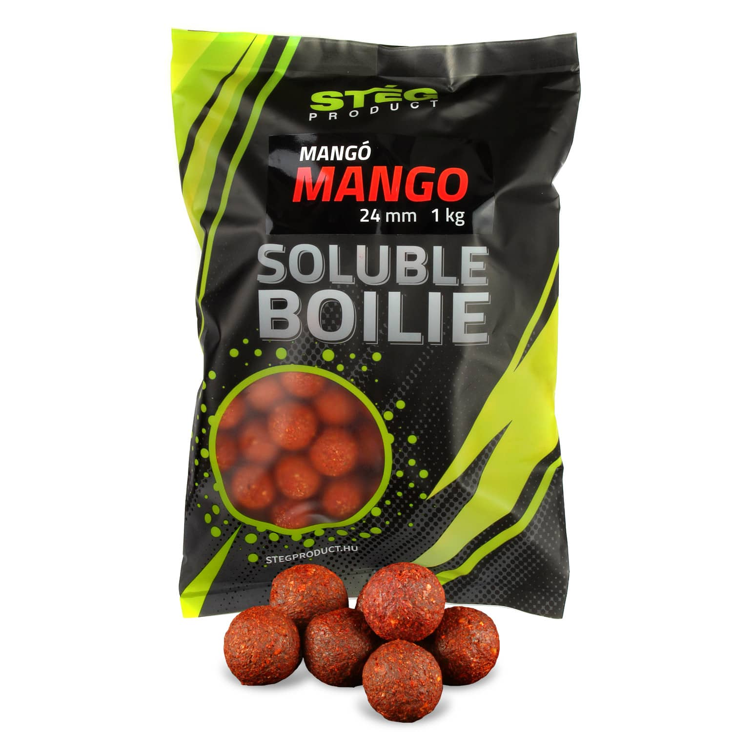 STÉG PRODUCT SOLUBLE BOILIE 24 MM MANGO 1 KG