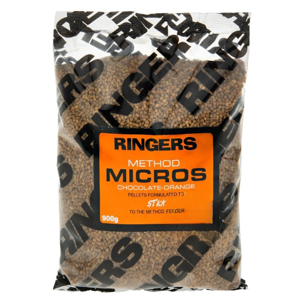 RINGERS METHOD MICROS PELLETS  CHOC-ORANGE 2MM 900GR