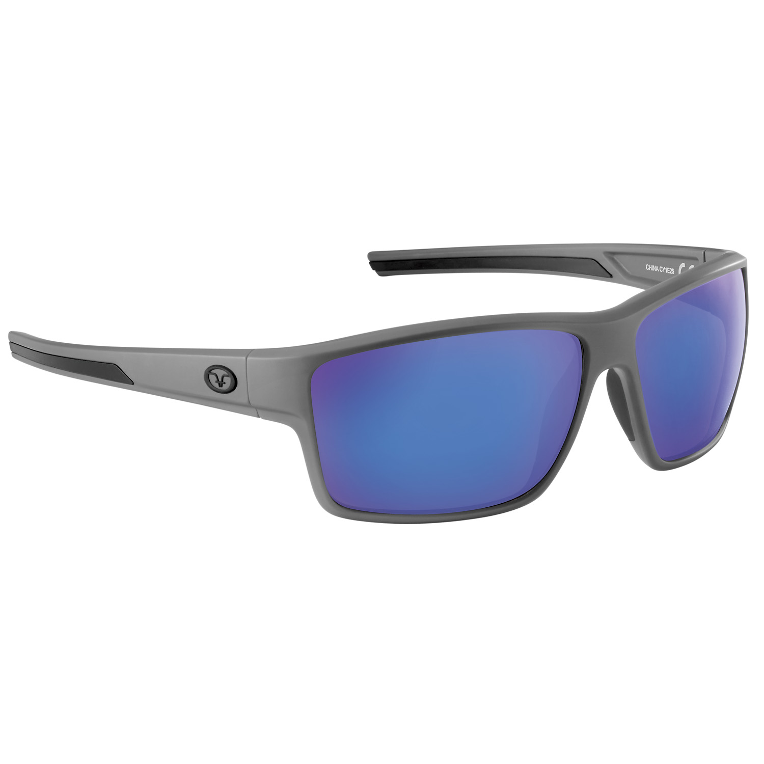 FLYING FISHERMAN MOJARRA MATTE GRAY SMOKE-BLUE MIRROR