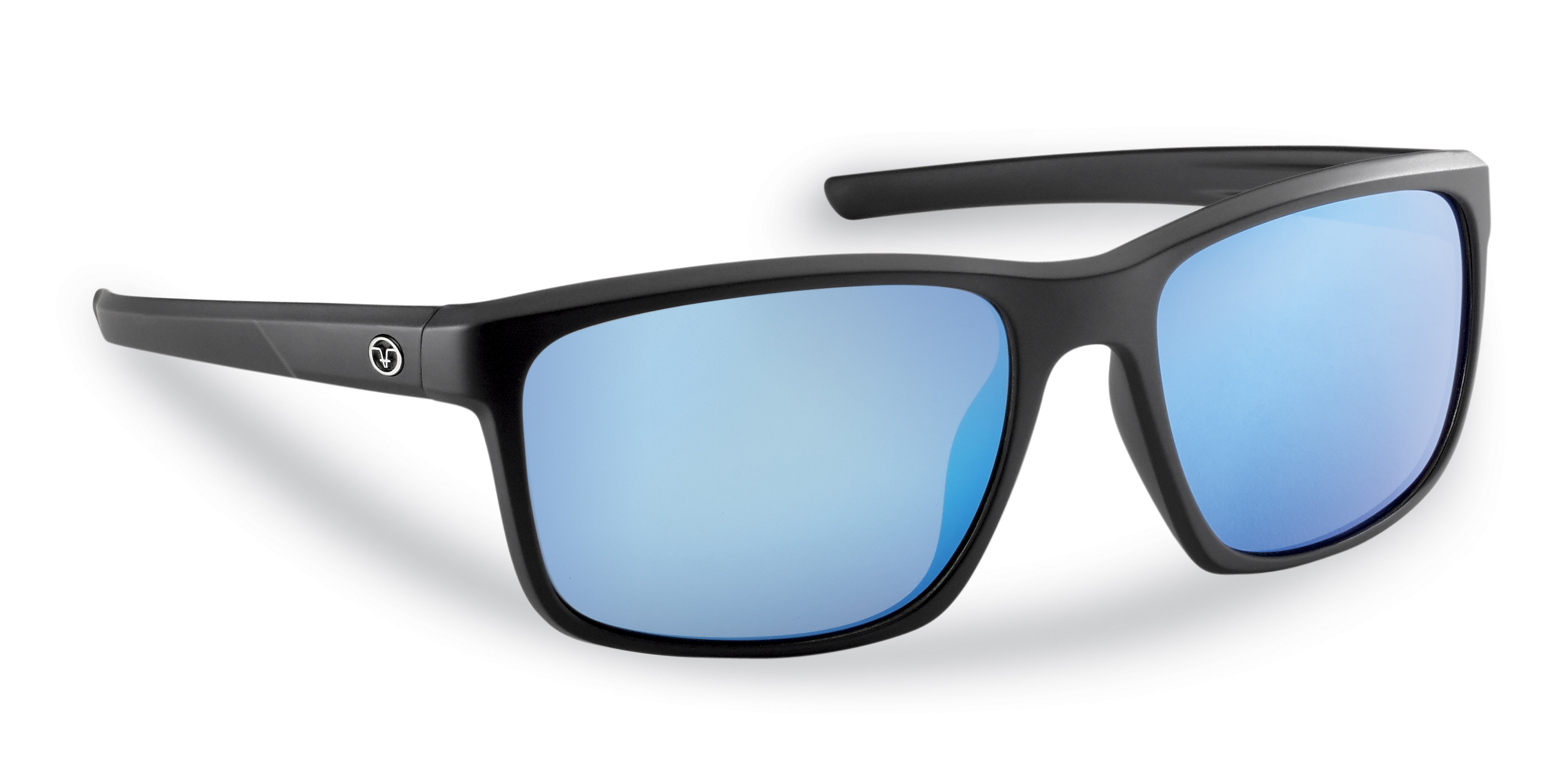 FLYING FISHERMAN RIP CURRENT MATTE BLACK SMOKE-BLUE MIRROR