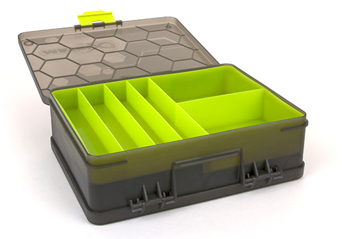 FOX MATRIX DOUBLE SIDED FEEDER AND TACKLE BOX