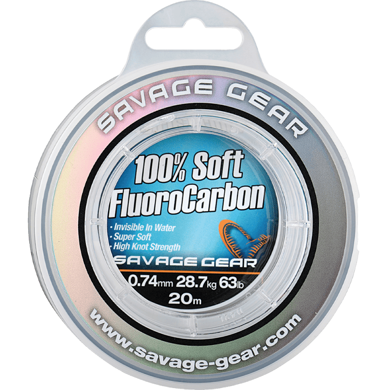 SAVAGE GEAR SOFT FLUOROCARBON 0,81mm 15m