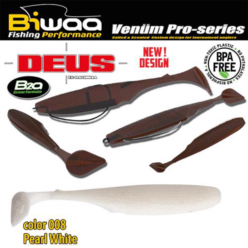 BIWAA DEUS 4" 10CM 008 - PEARL WHITE