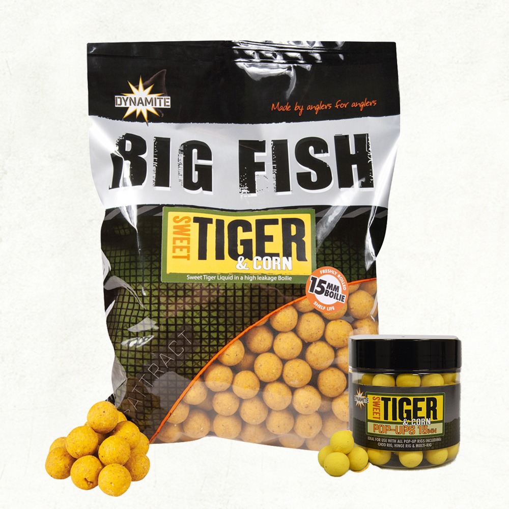 DYNAMITE BAITS SWEET TIGER & CORN 20MM 1KG