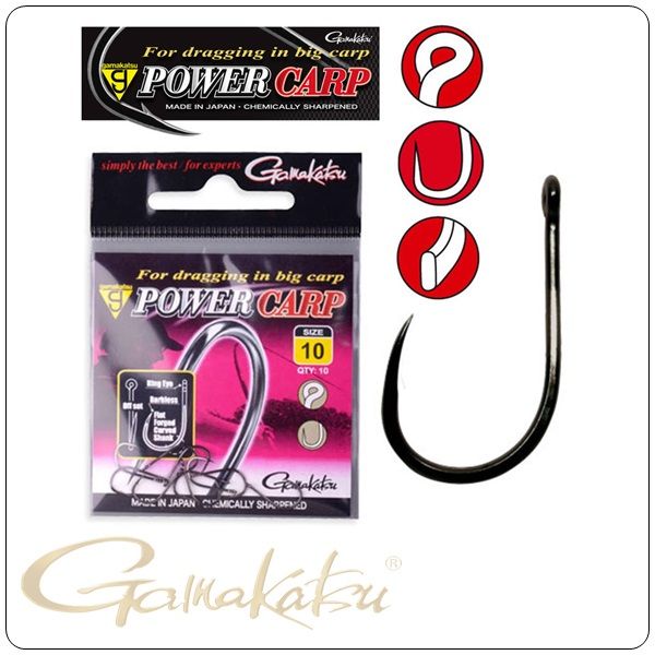 GAMAKATSU POWER CARP RING EYE BB 16