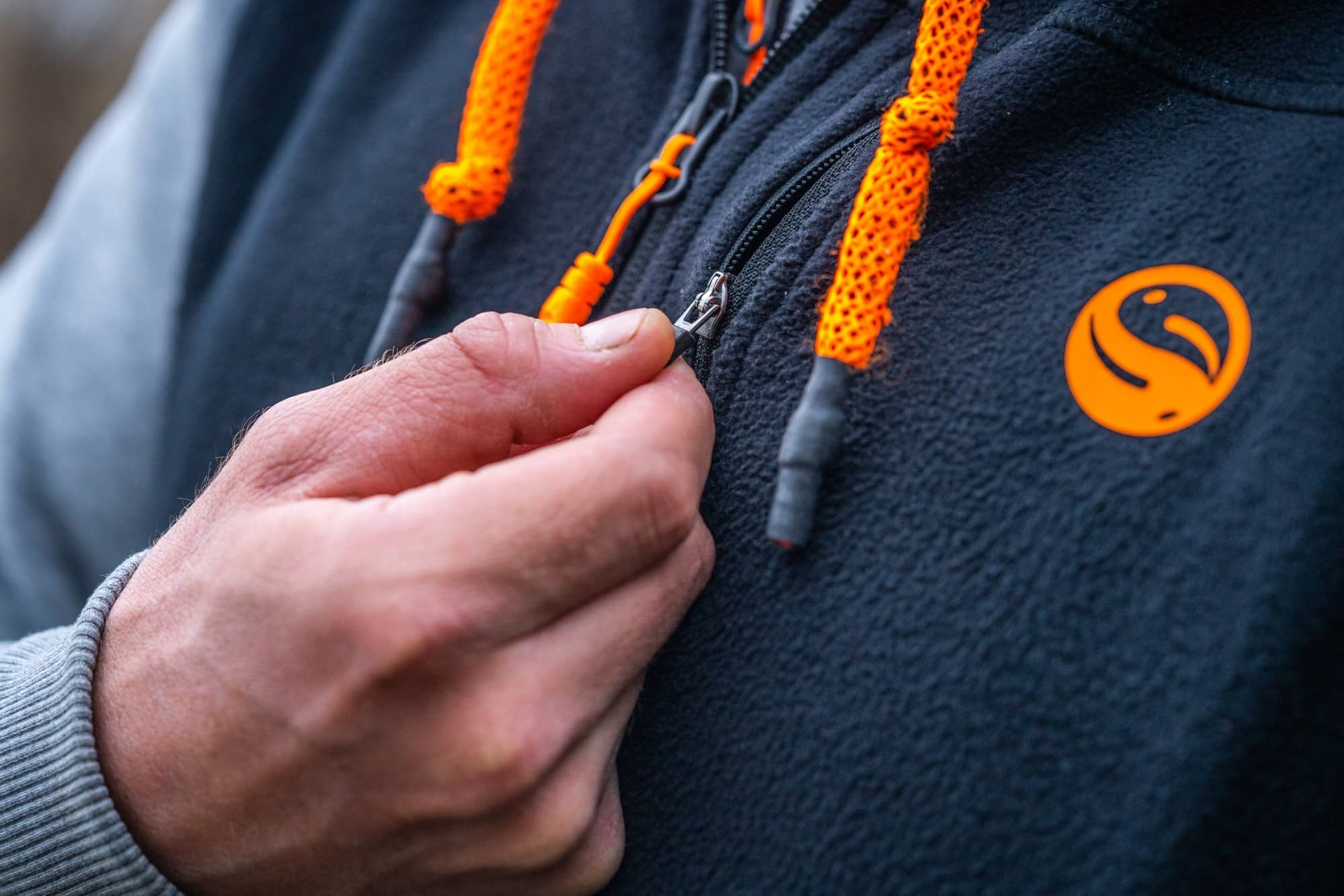 GURU FLEECE GILET BLACK - M