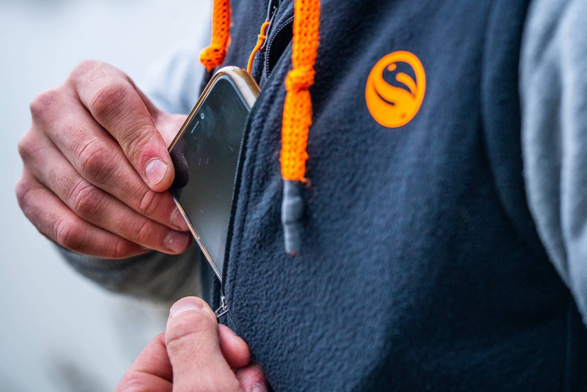 GURU FLEECE GILET BLACK - M