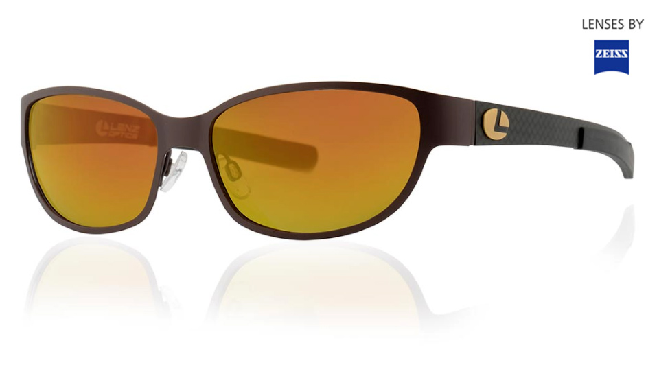 LENZ CASCAPEDIA TITAN/CARBON BROWN / BRONZE MIRROR LENS LENZ CASCAPEDIA TITAN/CARBON BROWN / BRONZE MIRROR LENS