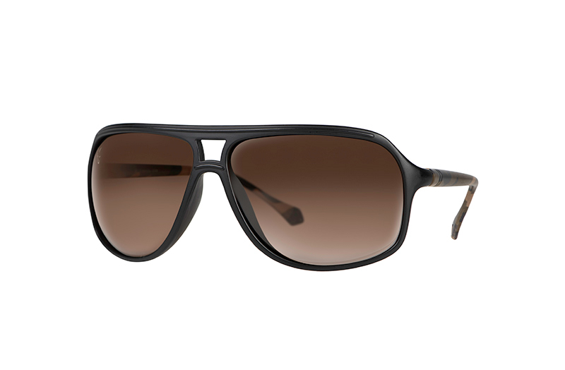 FOX SUNGLASSES AV8 BLACK & CAMO - BROWN LENSE