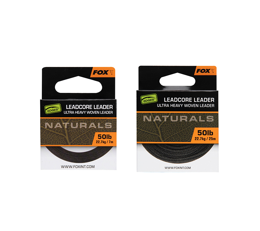 FOX NATURALS LEADCORE LEADER 50LB 7M