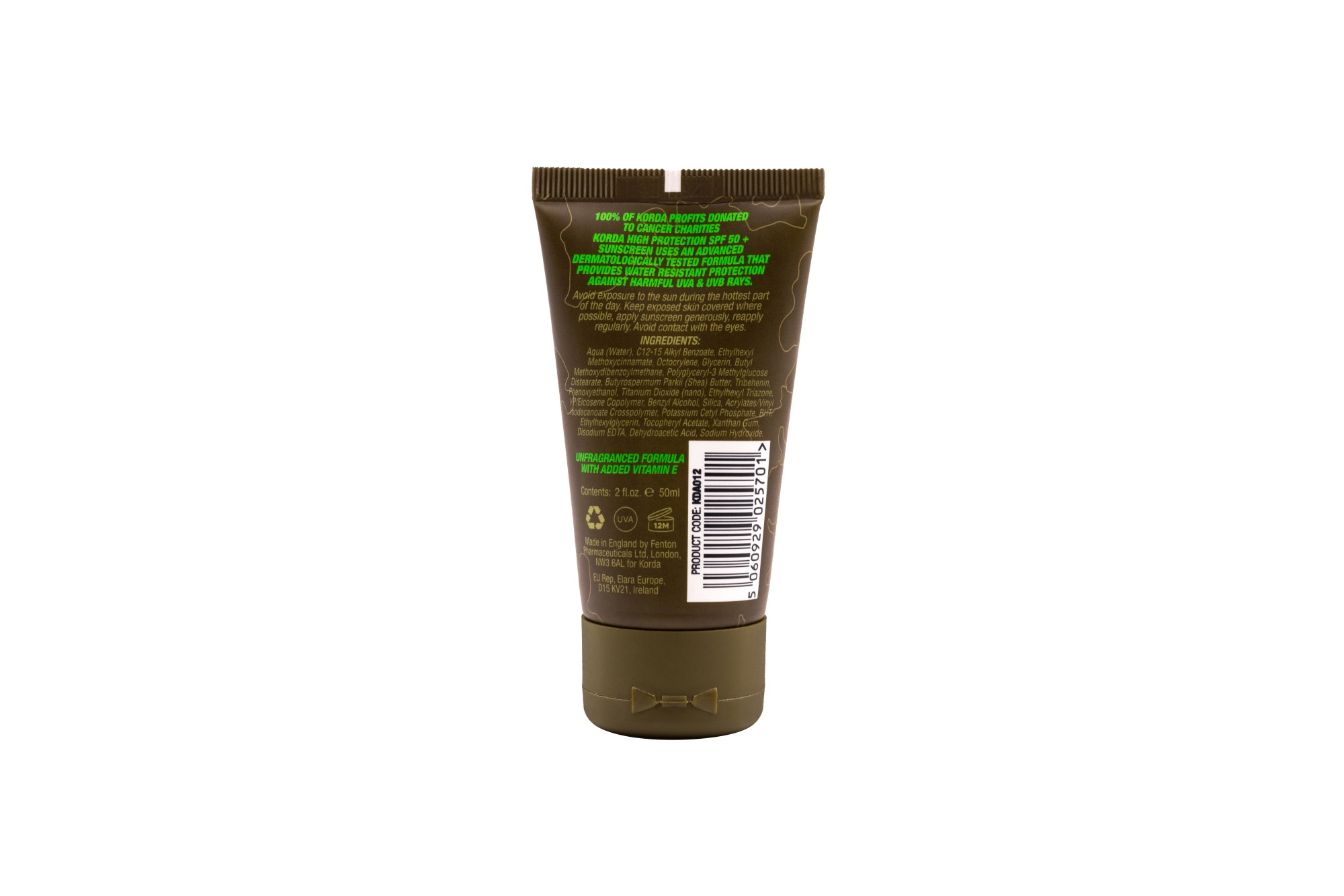KORDA SPF50 NAPTEJ 50ML