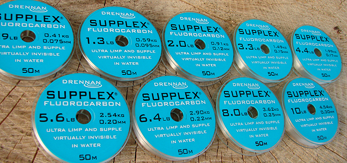 DRENNAN SUPPLEX FLUOROCARBON 50M 1,3LB 0,095MM