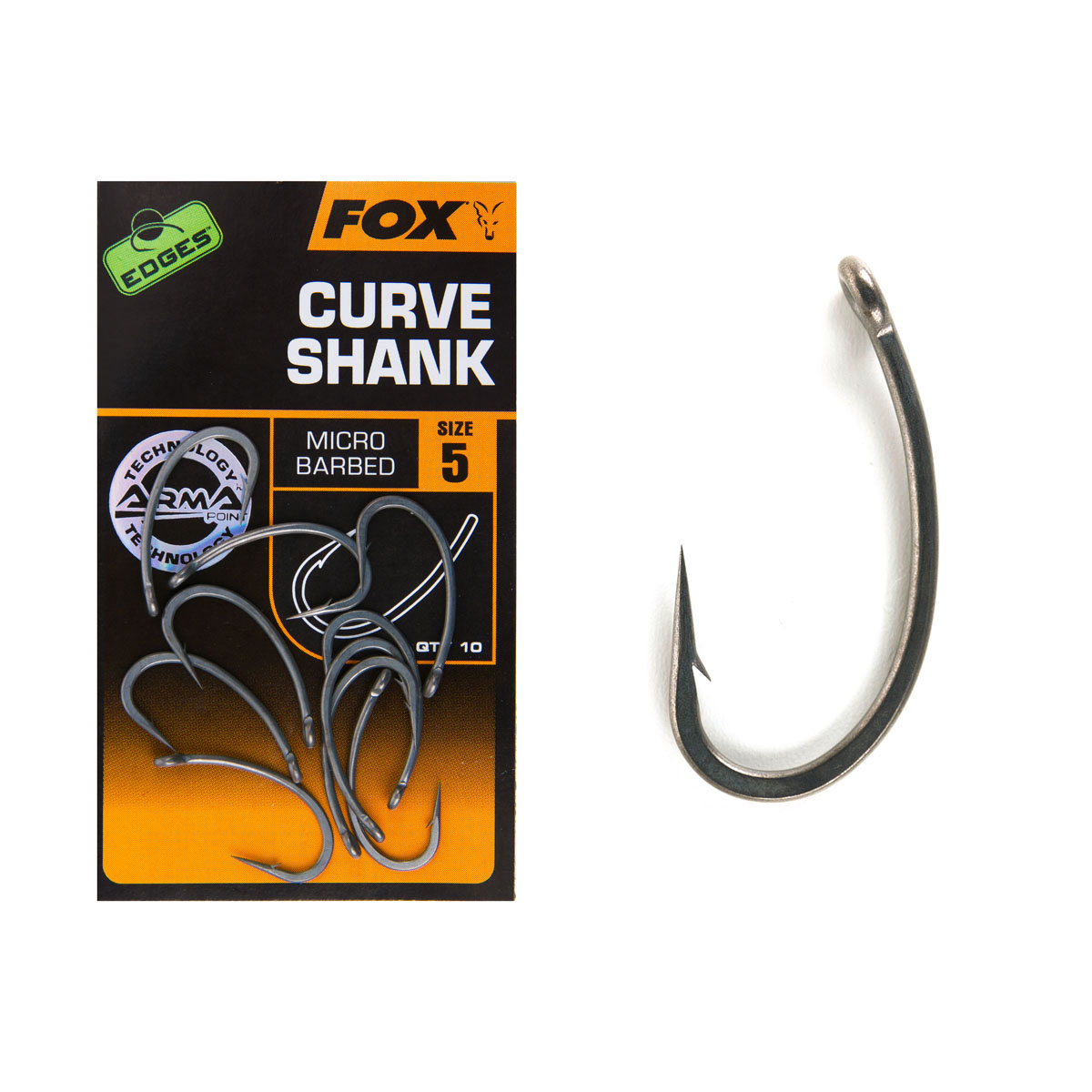 FOX EDGES ARMAPOINT CURVE SHANK SIZE 8