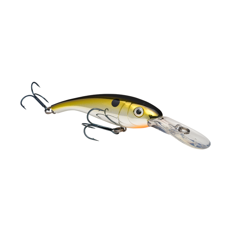 STRIKE KING BONSAI SHAD 10CM GOLD BLACK BACK