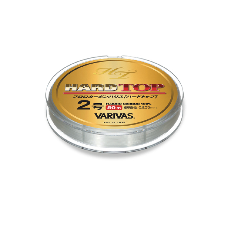 VARIVAS HARD TOP FLUOROCARBON LEADER 50M 0,165MM 2,3KG