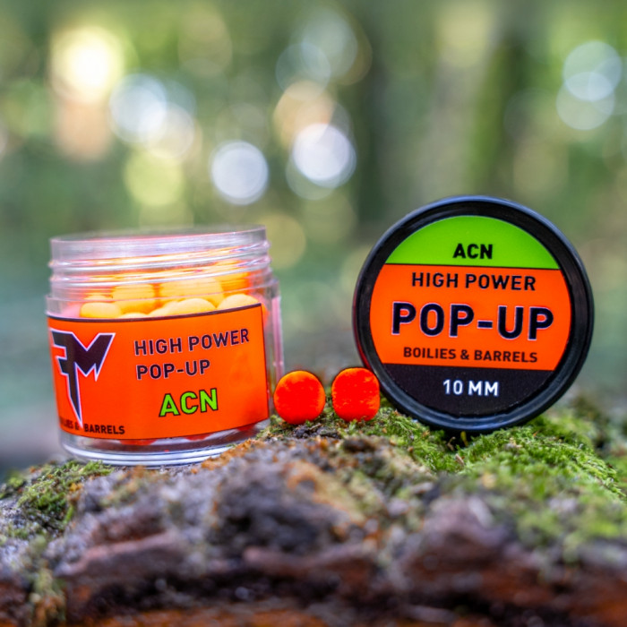 FEEDERMANIA HIGH POWER POP-UP BOILIES & BARRELS 10 MM ACN