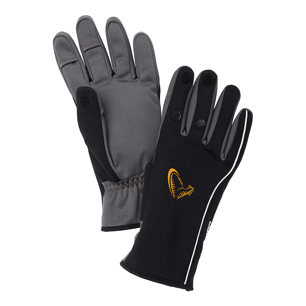 SAVAGE GEAR SOFTSHELL WINTER GLOVE BLACK L