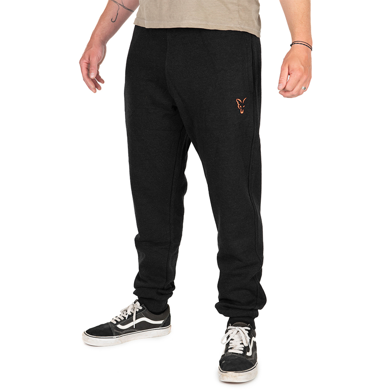 FOX COLLECTION JOGGER BLACK & ORANGE - S