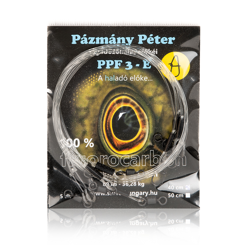 PÁZMÁNY FLUOROCARBON ELŐKE PPF3-E 0,91MM 40CM