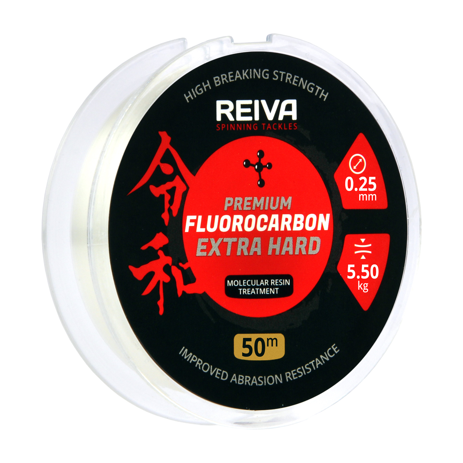 REIVA FLUOROCARBON 50M/0.22MM