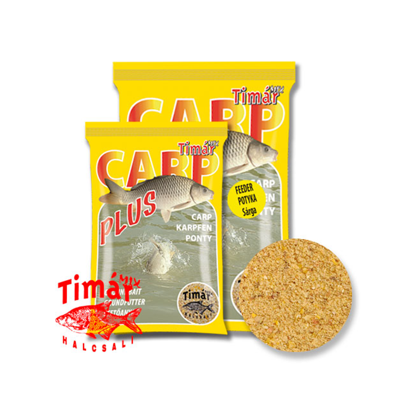 TIMÁR MIX BASIC ETETŐ 1KG FEEDER POTYKA SÁRGA