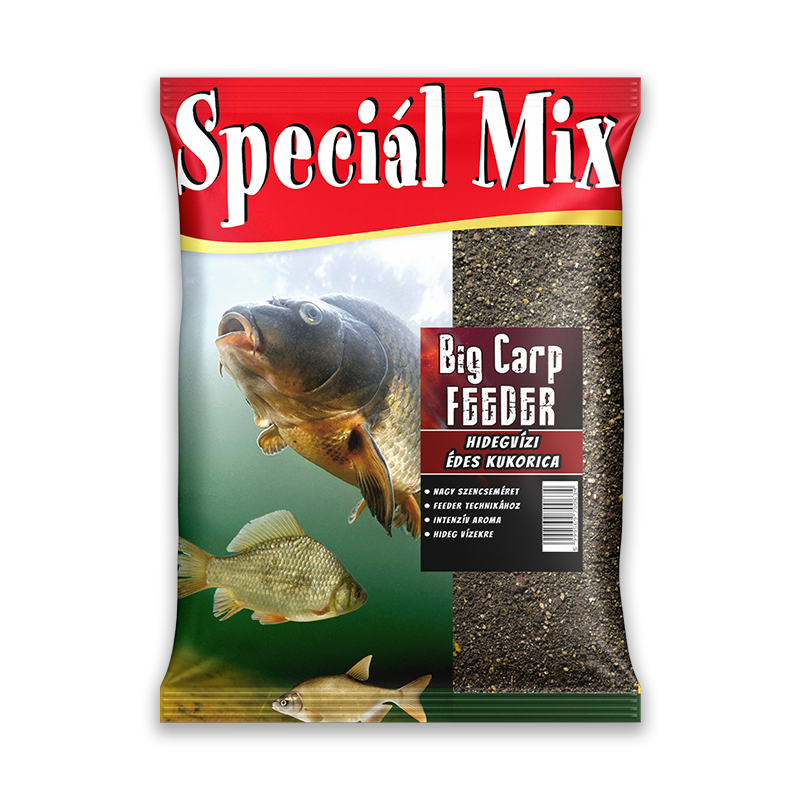 SPECIÁL MIX HIDEGVIZI BIG CARP FEEDER ÉDES KUKORICA 1,5KG