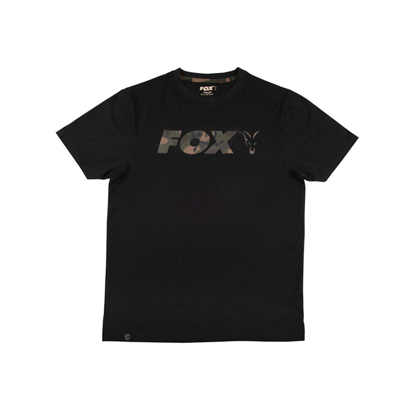 FOX BLACK CAMO PRINT T-SHIRT XL