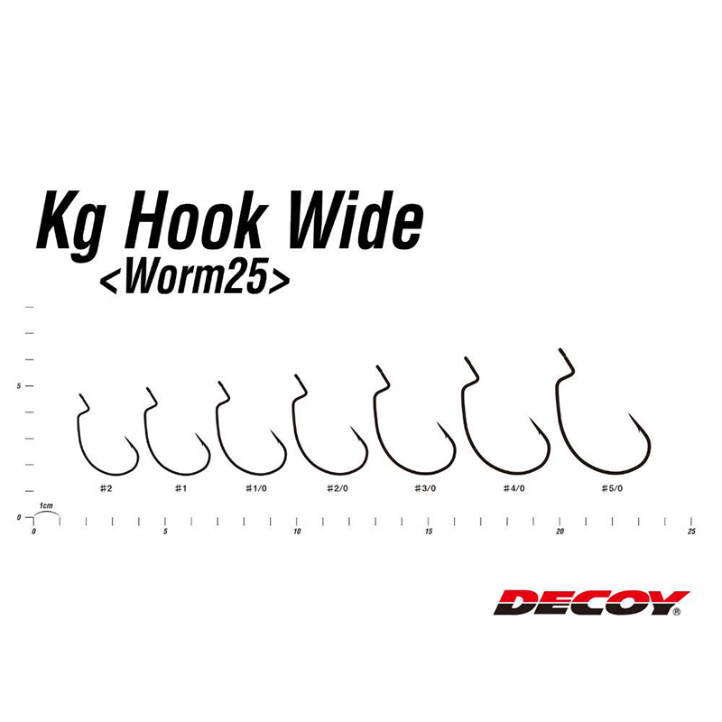 DECOY OFFSET HOROG WORM 25 KG WIDE 2