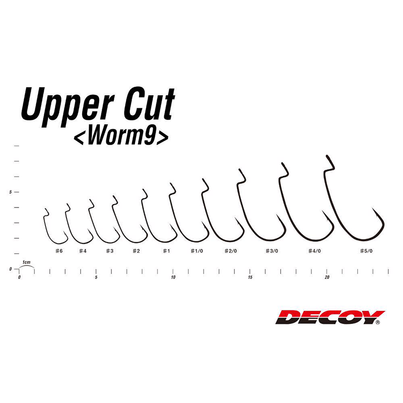 DECOY OFFSET HOROG WORM 9 UPPER CUT 4