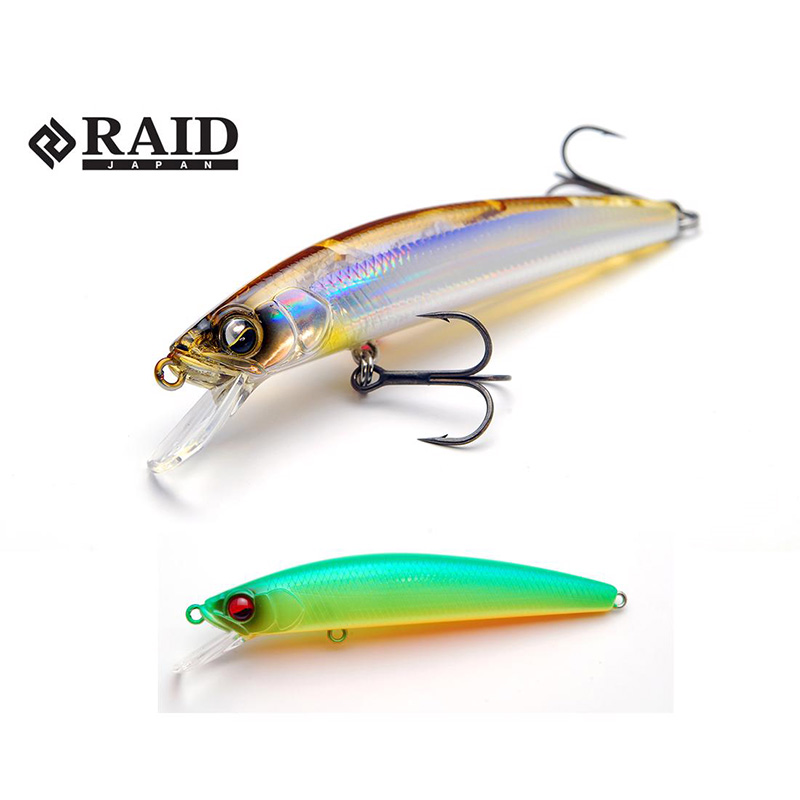 RAID LEVEL MINNOW QUICK72 72mm 5.2gr 001 Lime Chart