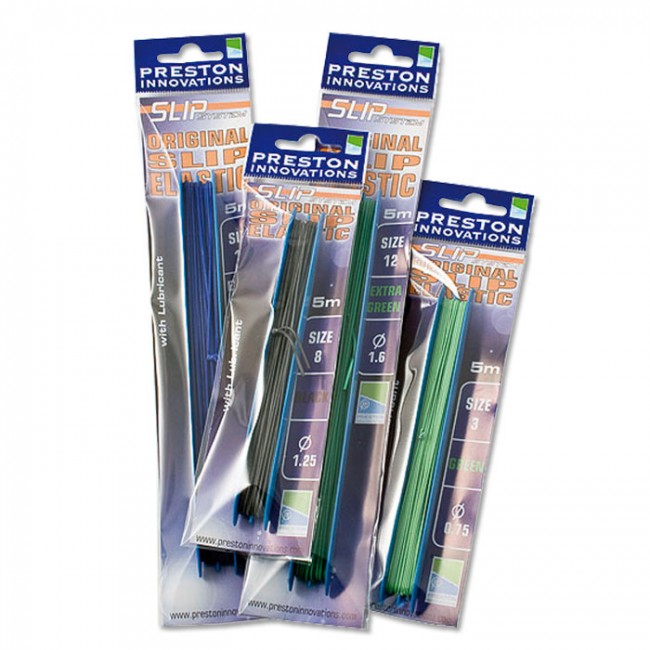 PRESTON ORIGINAL SLIP ELASTIC 1,6 EXTRA GREEN