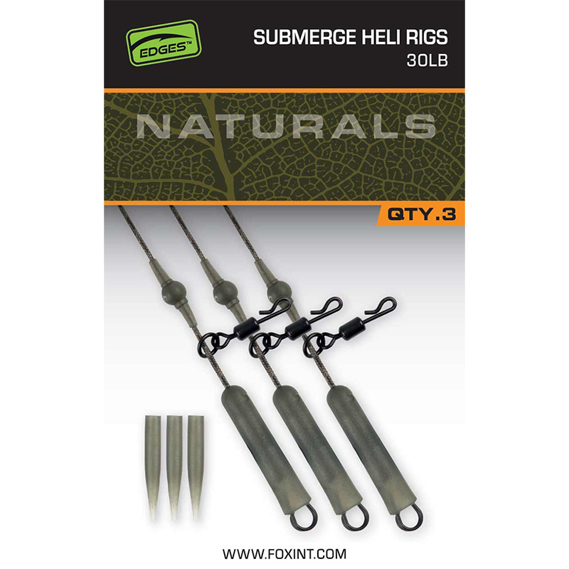 FOX NATURALS SUBMERGE HELI RIGS 30LB