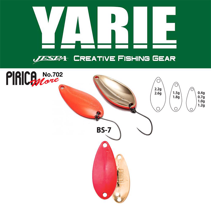 YARIE 702 PIRICA MORE 1.5gr BS-7 Candy Pink