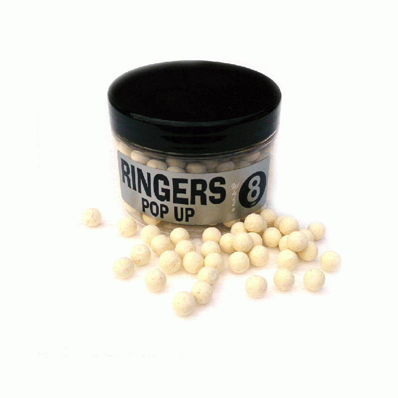 RINGERS WHITE SHELLFISH POP-UPS 8MM