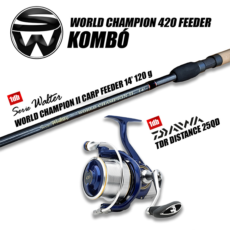 SERIE WALTER WORLD CHAMPION 420 FEEDER KOMBÓ