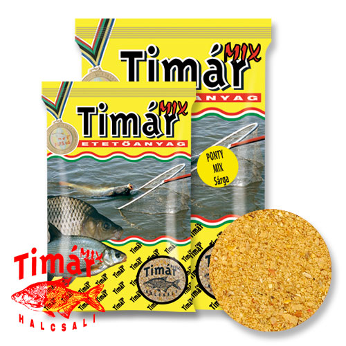 TIMÁR MIX BASIC ETETŐ 3KG PONTY MIX SÁRGA