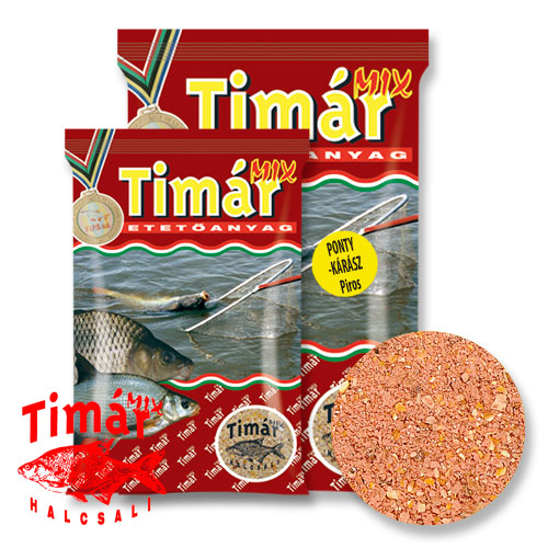 TIMÁR MIX BASIC ETETŐ 3KG PONTY MIX PIROS