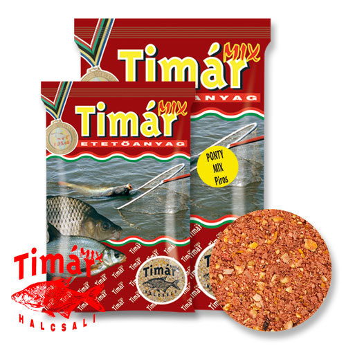 TIMÁR MIX BASIC ETETŐ 1KG PONTY MIX PIROS