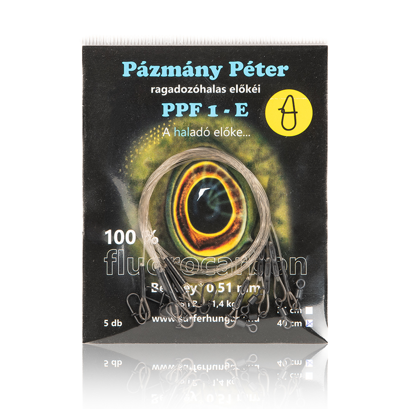 PÁZMÁNY FLUOROCARBON ELŐKE PPF1-E 0,52MM 40CM
