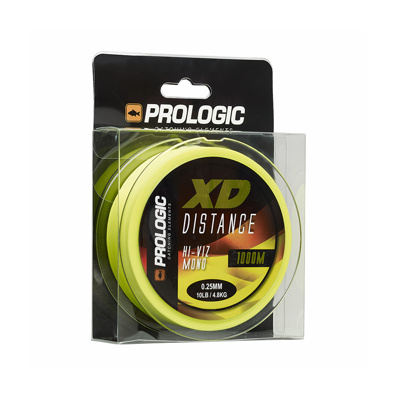 PROLOGIC XD DISTANCE MONO 1000M 0.28MM HI-VIZ YEL