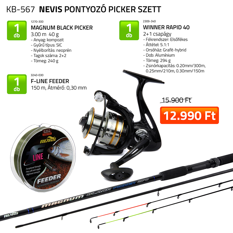 NEVIS PONTYOZÓ PICKER SZETT