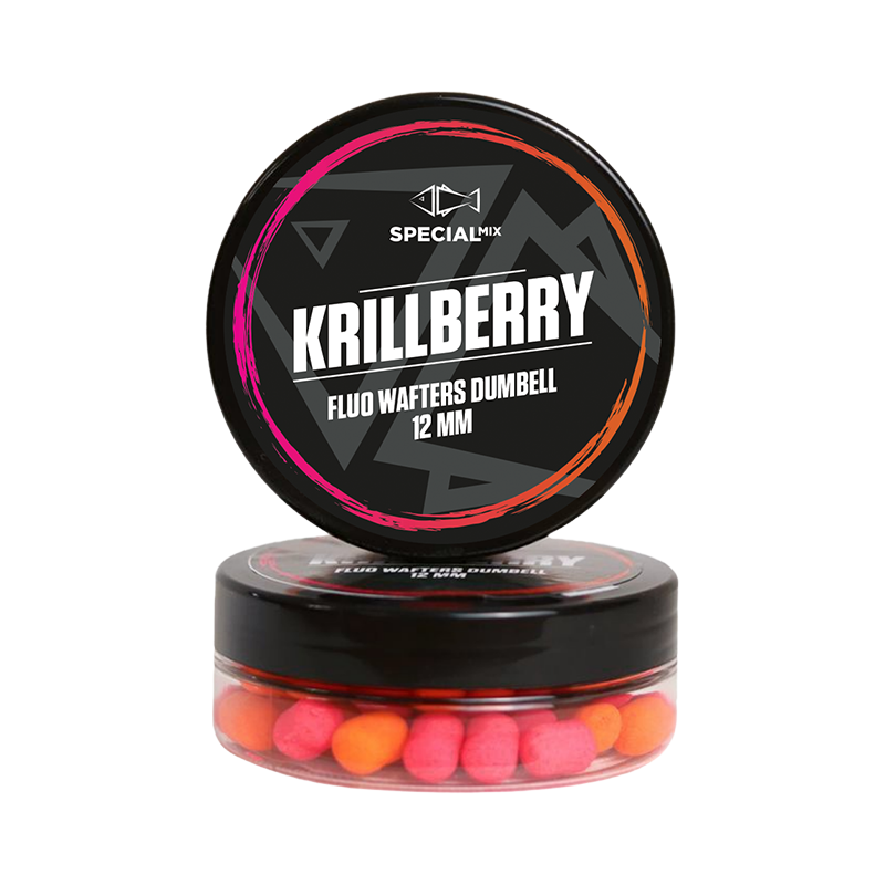 SPECIÁL MIX FLUO WAFTERS DUMBELL 12MM KRILLBERRY