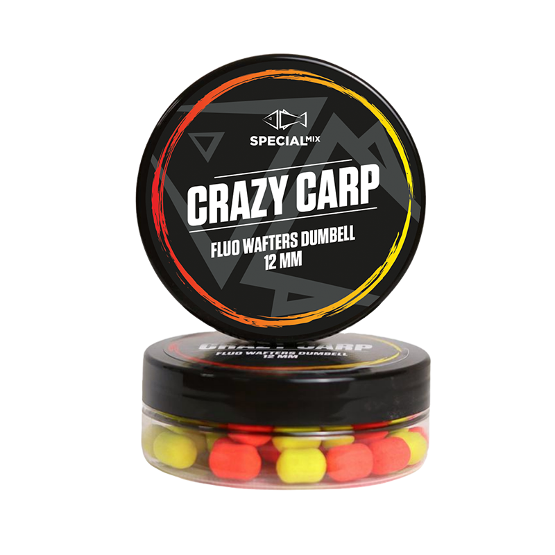 SPECIÁL MIX FLUO WAFTERS DUMBELL 12MM CRAZY CARP