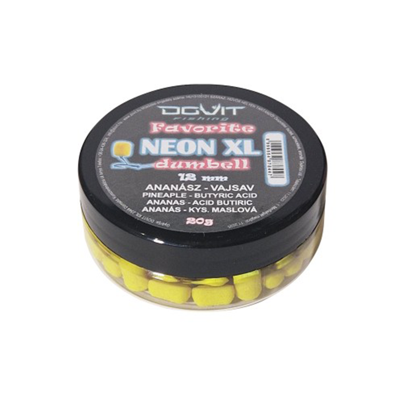DOVIT FAVORITE DUMBELL NEON 12MM - ANANÁSZ-VAJSAV