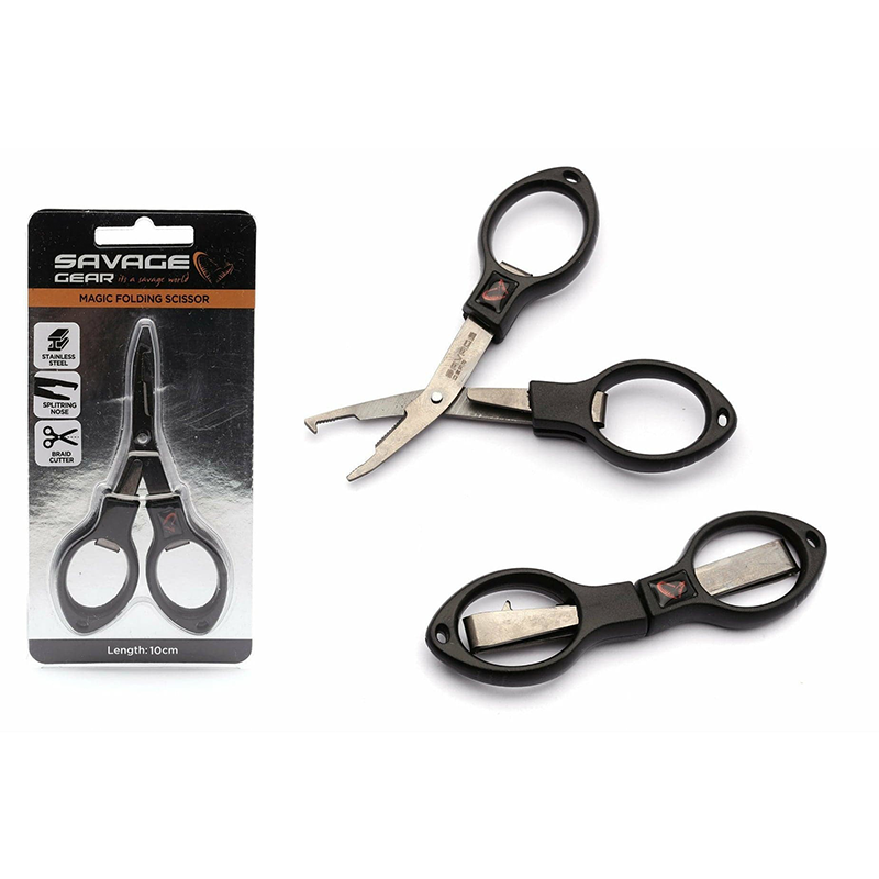 SAVAGE GEAR MAGIC FOLDING SCISSORS 9.5CM