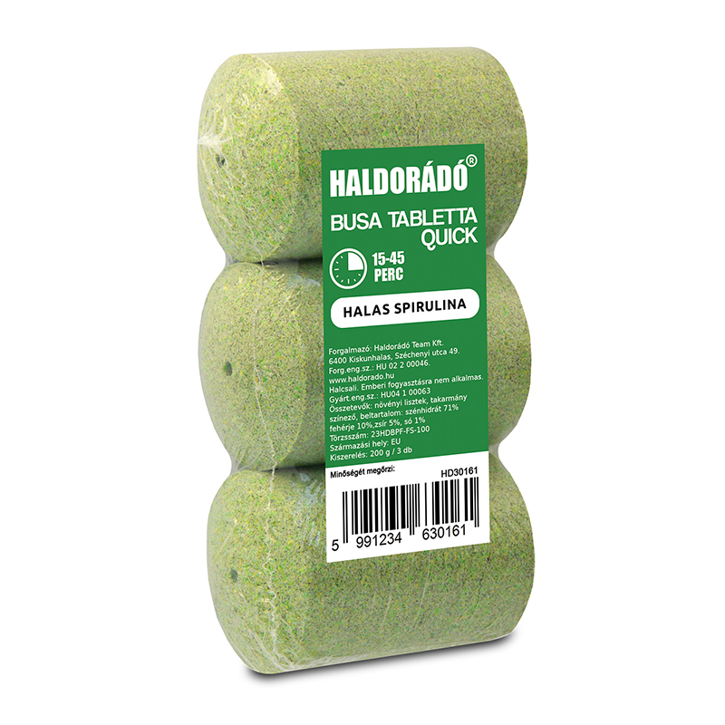 xHALDORÁDÓ BUSA TABLETTA QUICK - HALAS SPIRULINA
