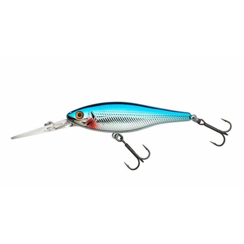 BERKLEY PULSE MINNOW DEEP 8CM BLUE FLASH