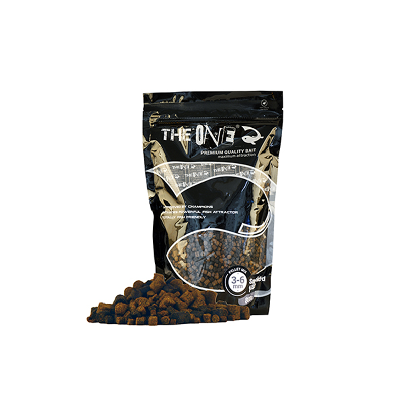 THE ONE PELLET MIX SMOKED FISH 3-6 MM 800GR