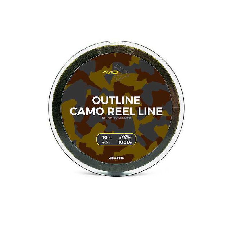 AVID CARP OUTLINE CAMO REEL LINE 1000M 0,28MM