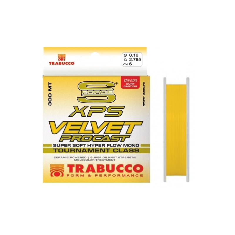 TRABUCCO SF XPS VELVET PRO CAST 300M 0,22MM